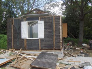 Reconstruction of the Canadian prefab | Memoire de Soye