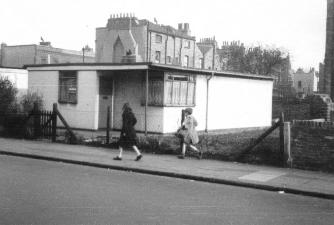 Uni-Seco prefab, Parkgate Road, Battersea SW11