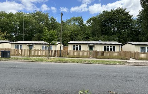 Restoration of the Wake Green Road prefabs, July 2024